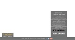 Desktop Screenshot of elegancehairsalon.com